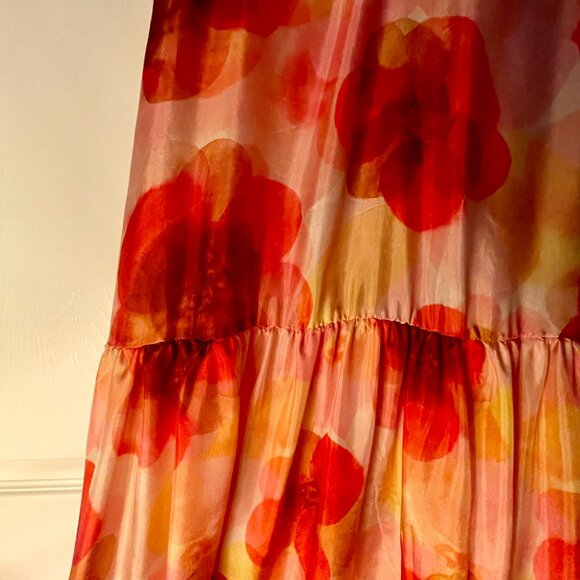 Momonì Floral Maxi Dress with Matching Bralette - Picture 2 of 5